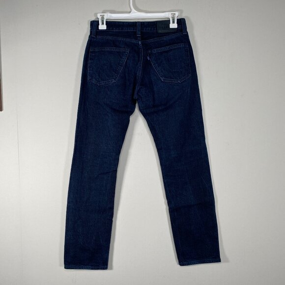 Levi's Made Crafted Tack Slim Denim Jeans Men's 29 x 32 Blue Japanese Fabric - Picture 2 of 16